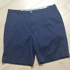 Mens Polo Ralph Lauren Strtch Classic Shorts Navy Sz 42 Tall